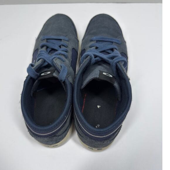 Oakley Y2K Road Trip Skater Navy Casual Preppy Sneakers Shoes Mens Size 11.5 - Picture 10 of 12